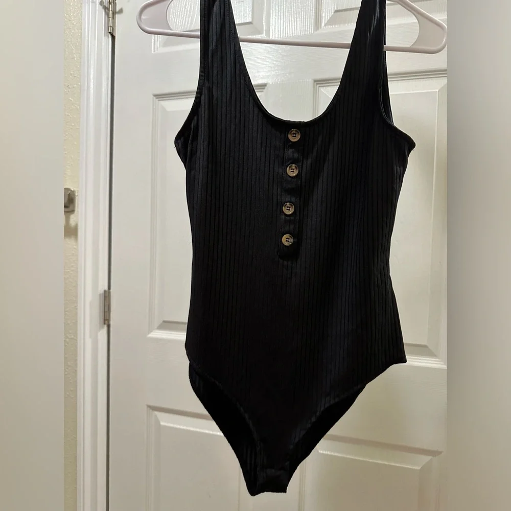 H&M Ribbed Tank Bodysuit - Picture 4 of 5